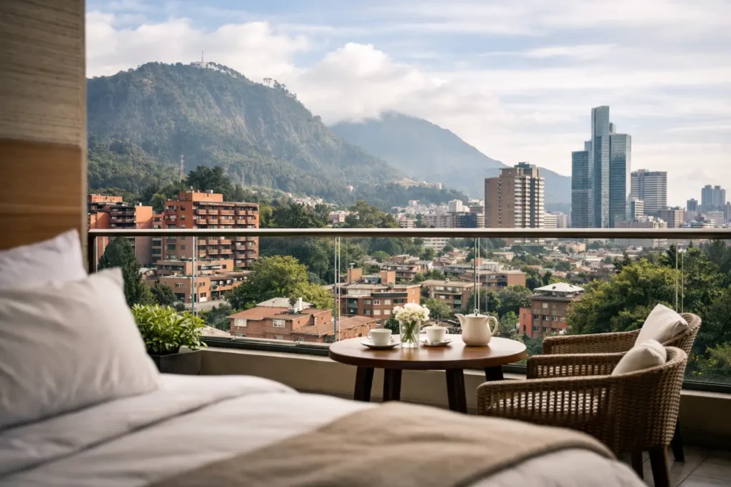 Cómo elegir hotel urbano tranquilo en Bogotá
