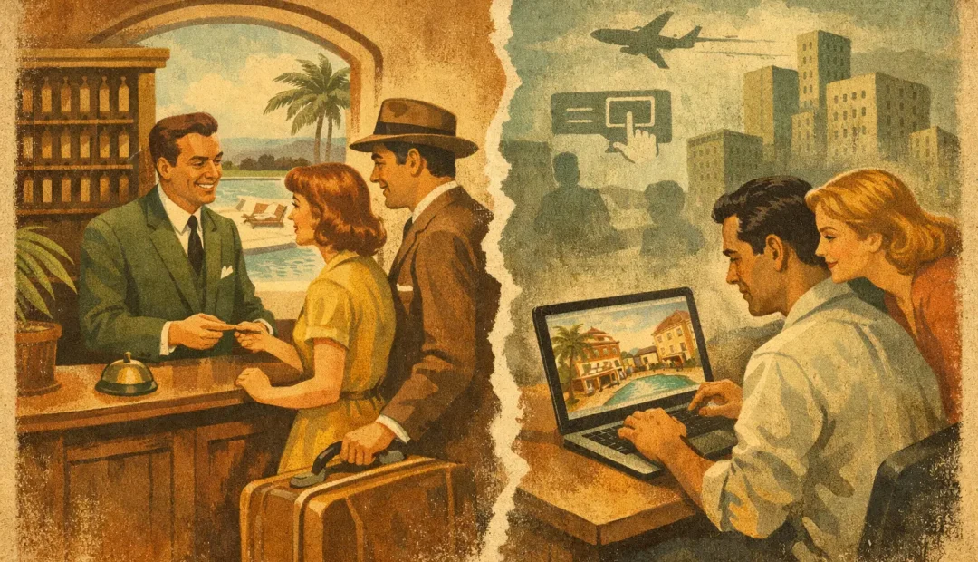 Reserva directa versus plataformas hoteleras